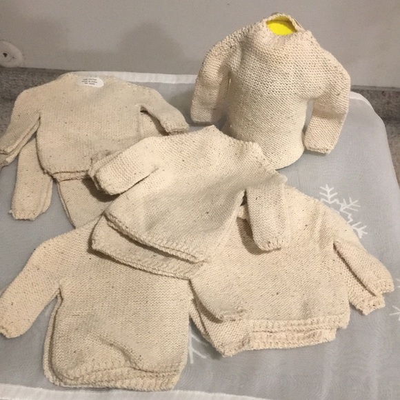 Crafting Doll Sweaters 14pc Party Favors ScareA-Crow Dinner Seats Treat Bags NEW - Picture 3 of 5